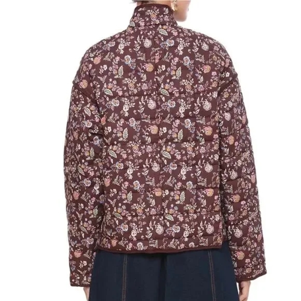 Bagatelle Quilted Jacket Women’s Purple - Picture 3 of 4